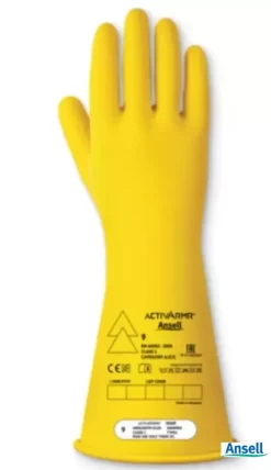 ANSELL HANDSCHOEN RIG114Y 7500V KLASSE 1 GEEL