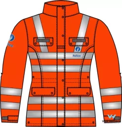 VERKEERSPARKA DAMES FR 14045