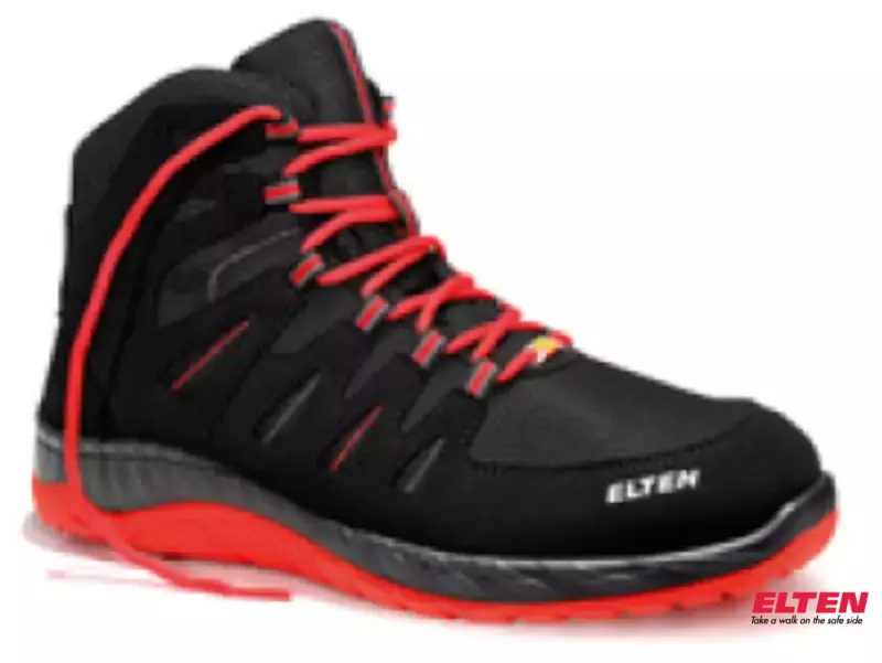 HOGE SCHOEN MADDOX BLACK-RED S3 SRC ESD 1 HOGE SCHOEN MADDOX BLACK-RED S3 SRC ESD