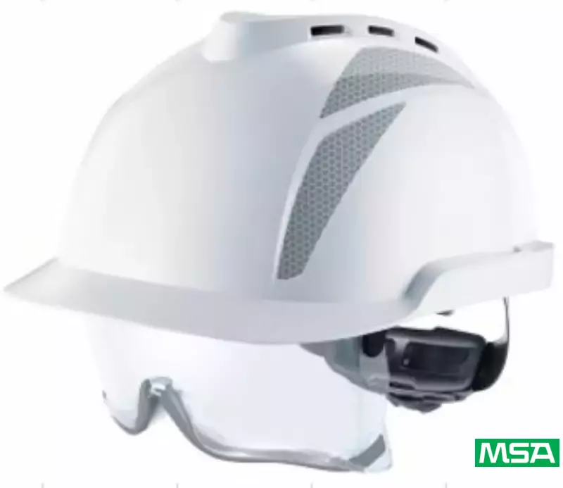 MSA V-GARD 930 FP-WHEEL-VENTED-30MM-GRIJS ST 1 MSA V-GARD 930 FP-WHEEL-VENTED-30MM-GRIJS ST