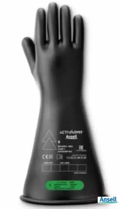 ANSELL HANDSCHOEN RIG316B 26500V KLASSE 3 ZWART