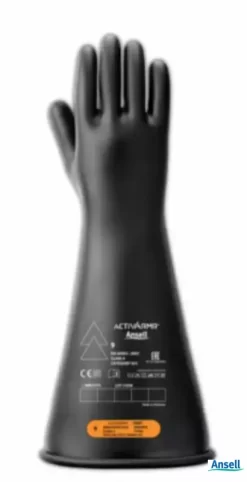 ANSELL HANDSCHOEN RIG418B 36000V KLASSE 4 ZWART